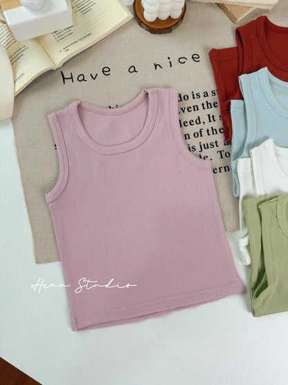 Lyocell Ribbed Tank Top