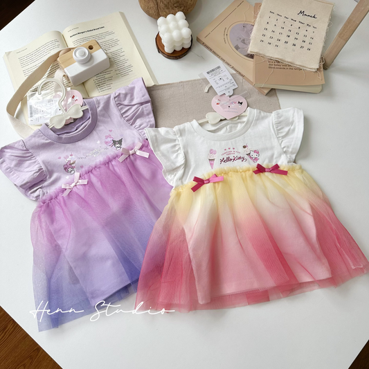 🇯🇵 Hello Kitty & Kuromi Tulle Top Dress