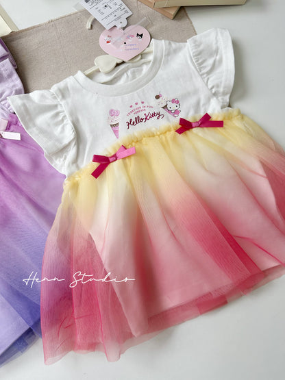 🇯🇵 Hello Kitty & Kuromi Tulle Top Dress