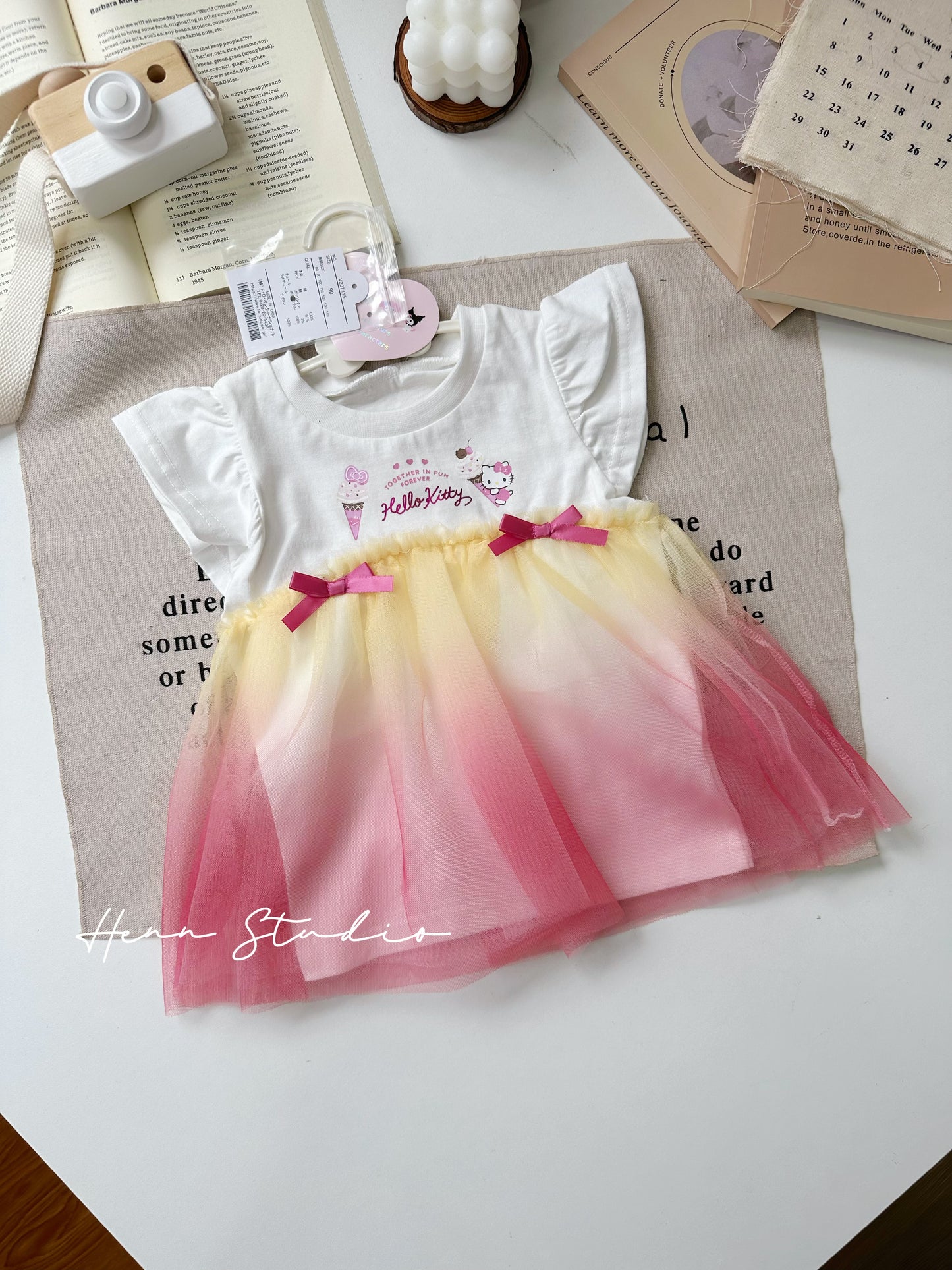 🇯🇵 Hello Kitty & Kuromi Tulle Top Dress