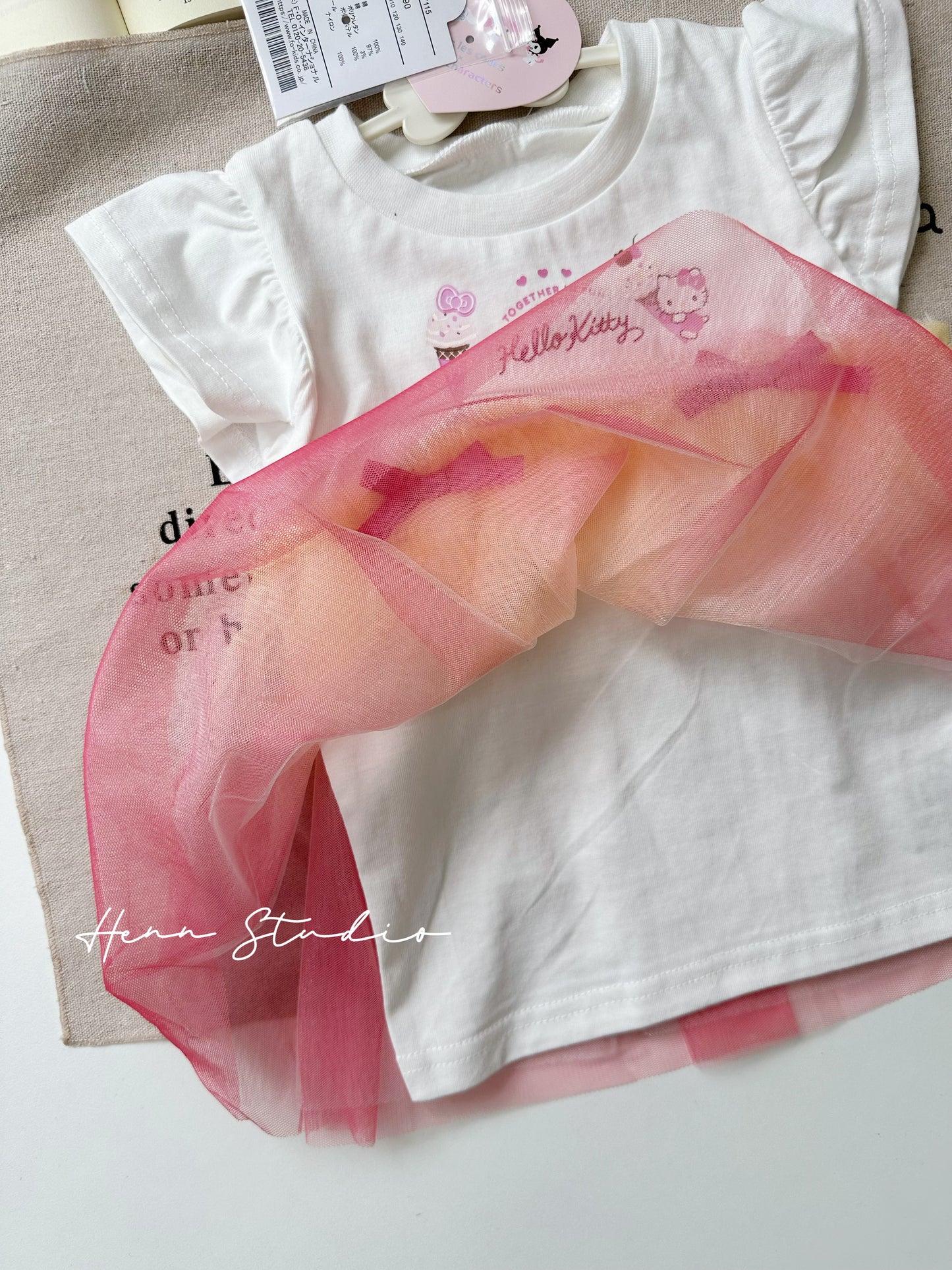 🇯🇵 Hello Kitty & Kuromi Tulle Top Dress