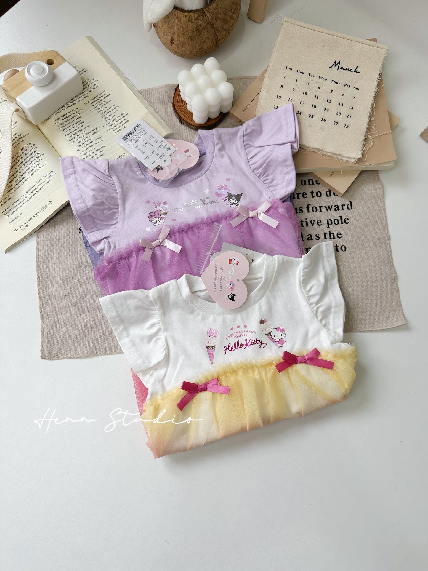 🇯🇵 Hello Kitty & Kuromi Tulle Top Dress