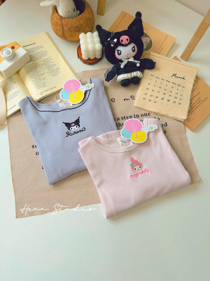 🇯🇵 Kuromi & My Melody Long Sleeve Top | Dress
