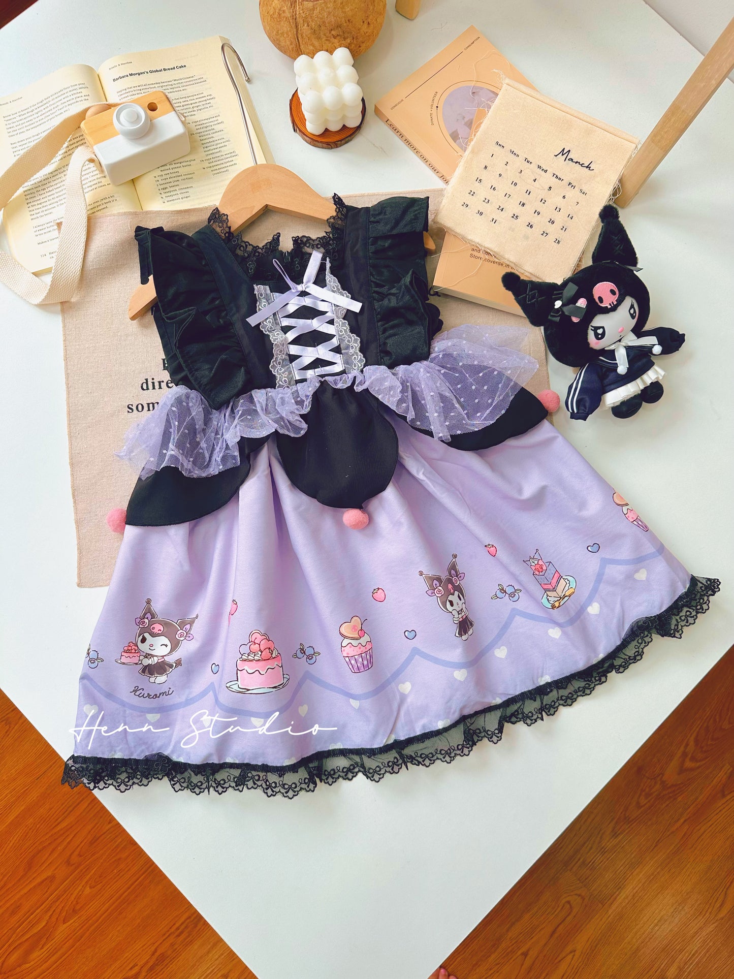 🇯🇵 Kuromi & My Melody Long Sleeve Top | Dress
