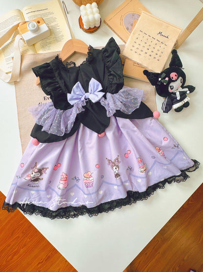 🇯🇵 Kuromi & My Melody Long Sleeve Top | Dress