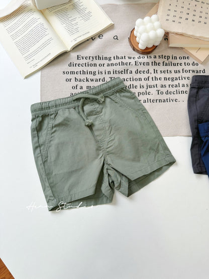 Minimal Cotton Kids Casual Shorts
