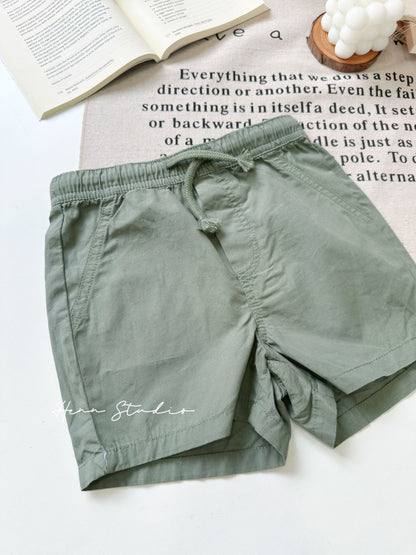 Minimal Cotton Kids Casual Shorts