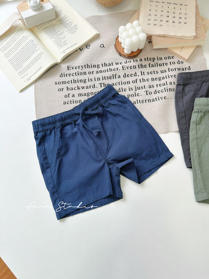 Minimal Cotton Kids Casual Shorts