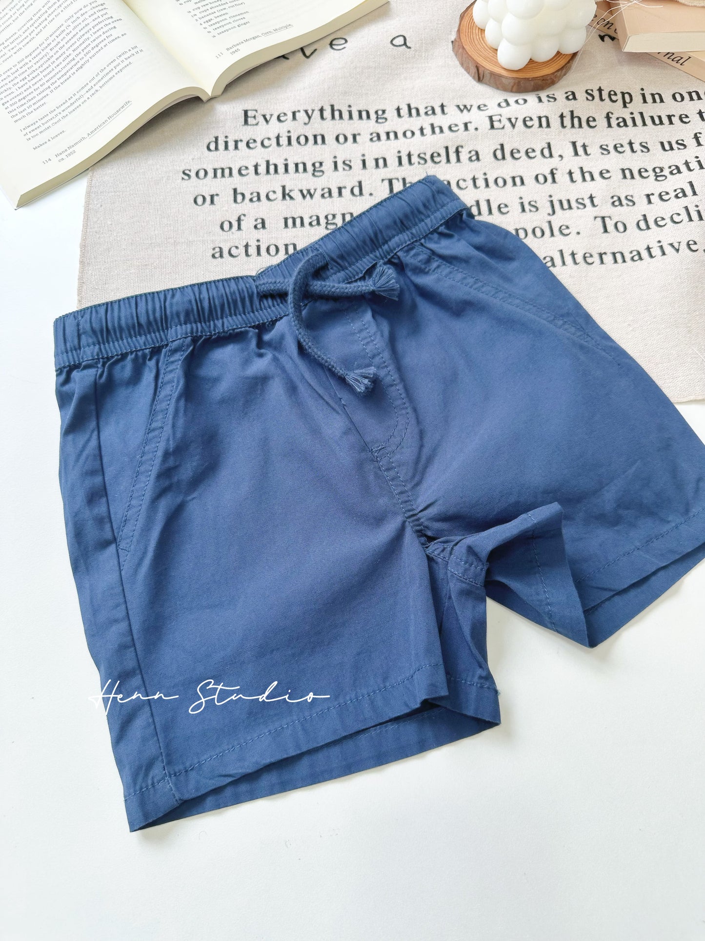 Minimal Cotton Kids Casual Shorts