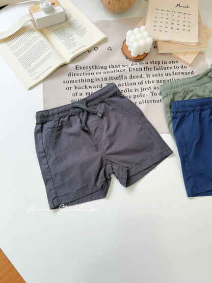 Minimal Cotton Kids Casual Shorts