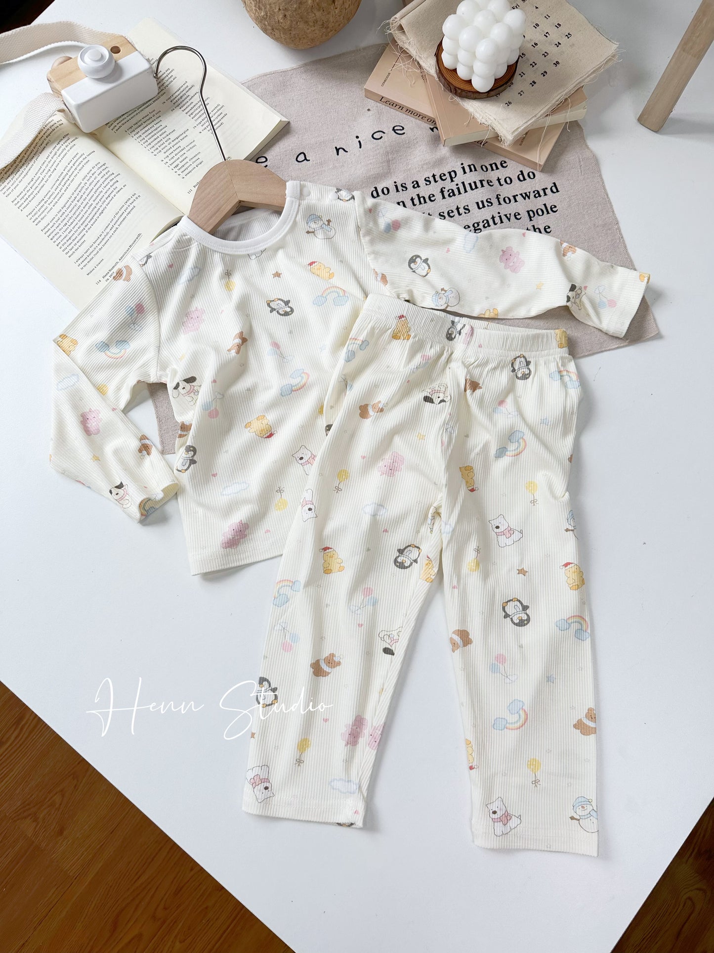 Airy Cotton Pyjamas Set