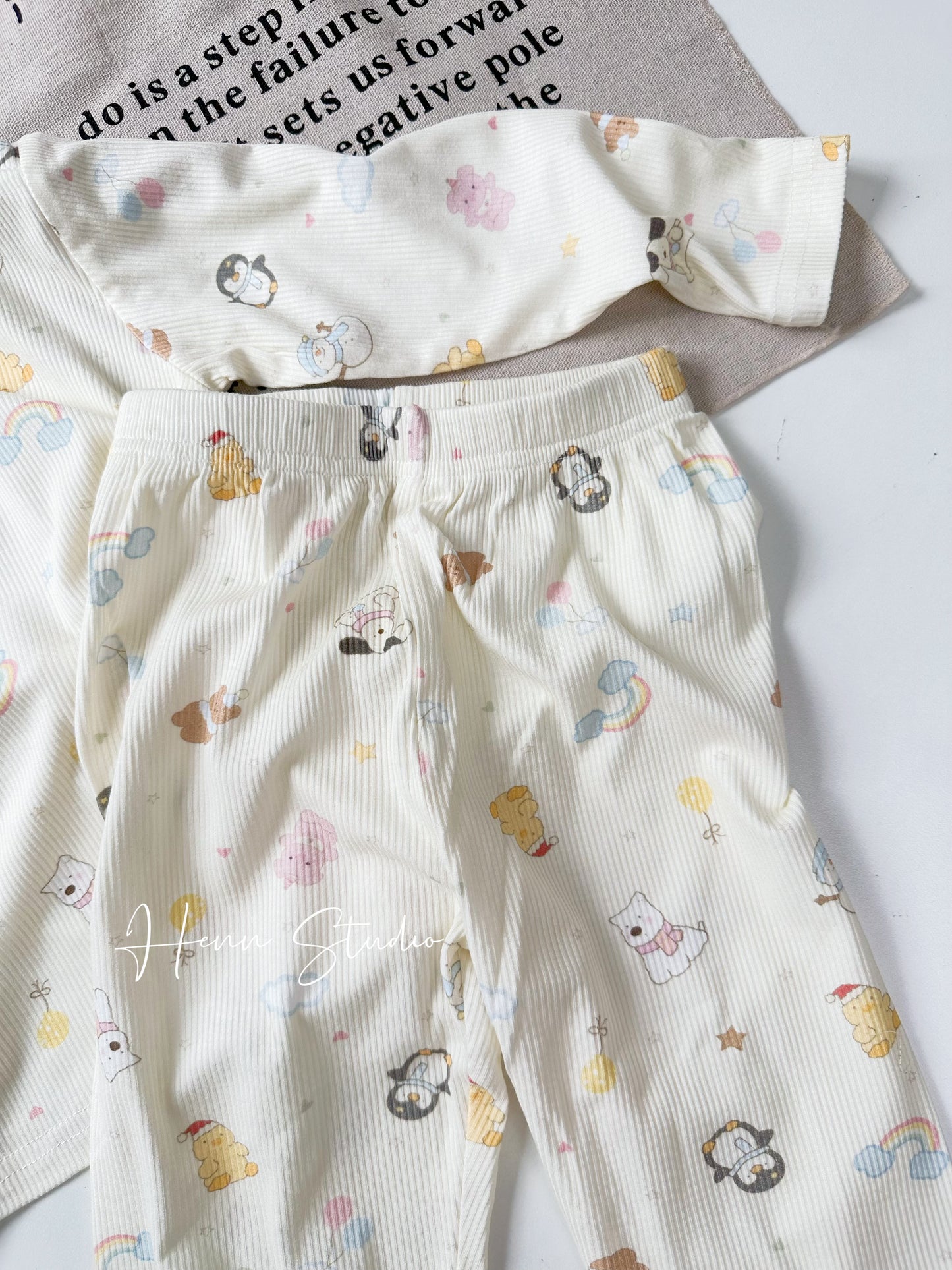 Airy Cotton Pyjamas Set