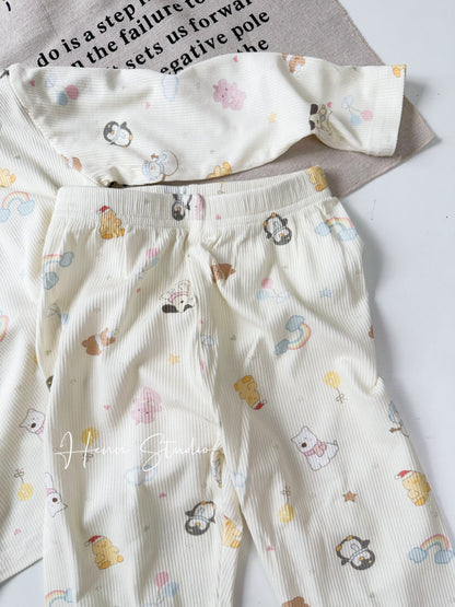 Airy Cotton Pyjamas Set