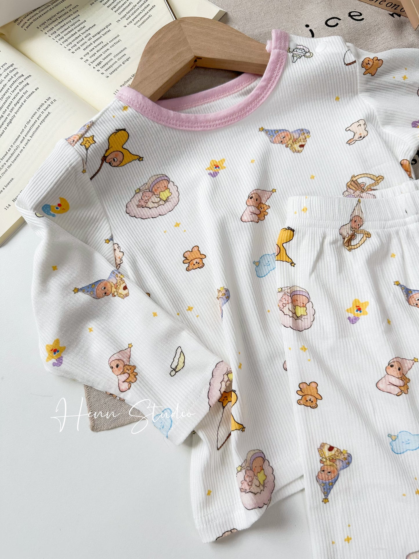 Airy Cotton Pyjamas Set