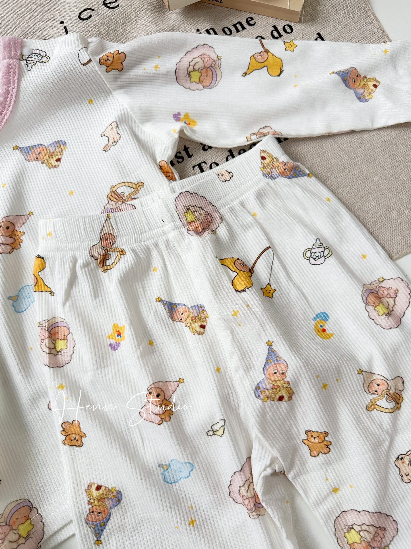 Airy Cotton Pyjamas Set