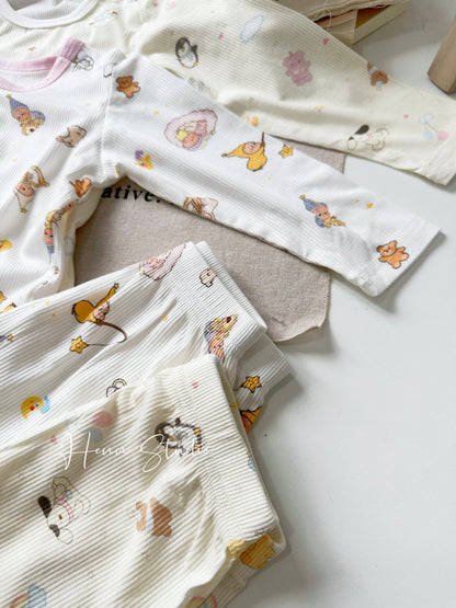 Airy Cotton Pyjamas Set
