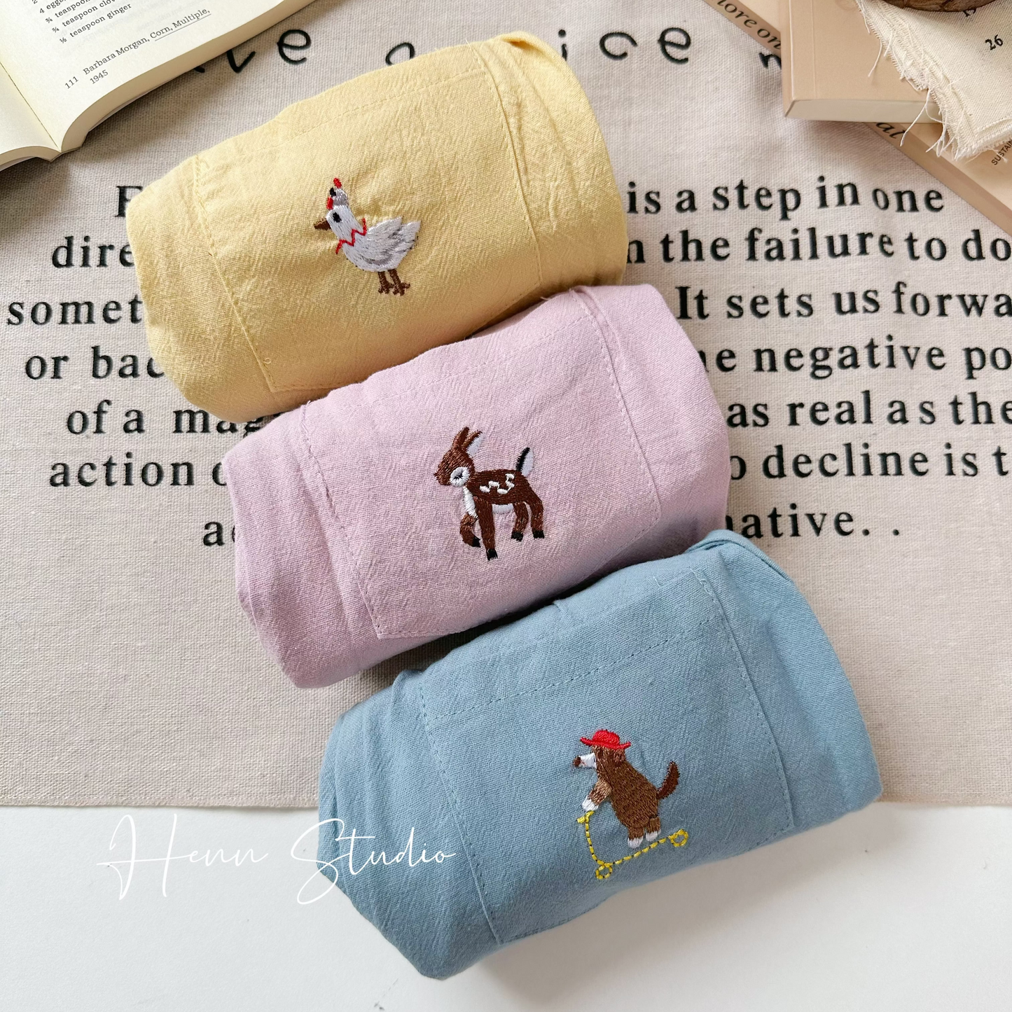 Mini Animal Cotton Shorts