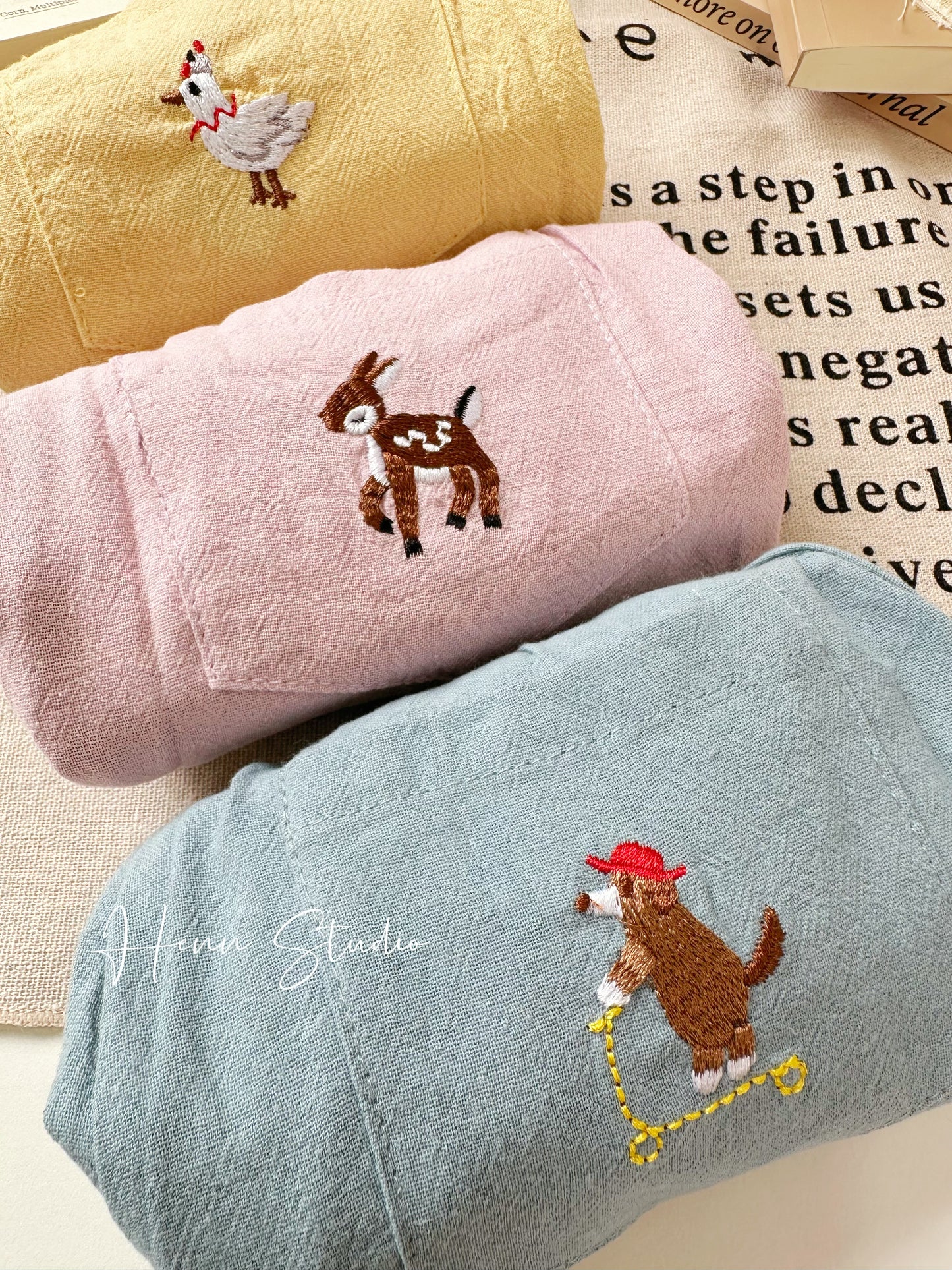 Mini Animal Cotton Shorts
