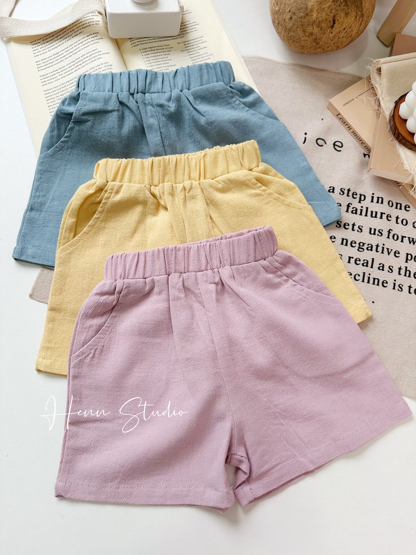 Mini Animal Cotton Shorts