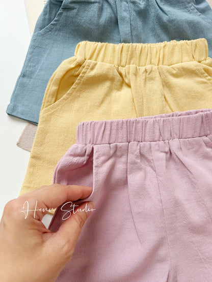 Mini Animal Cotton Shorts
