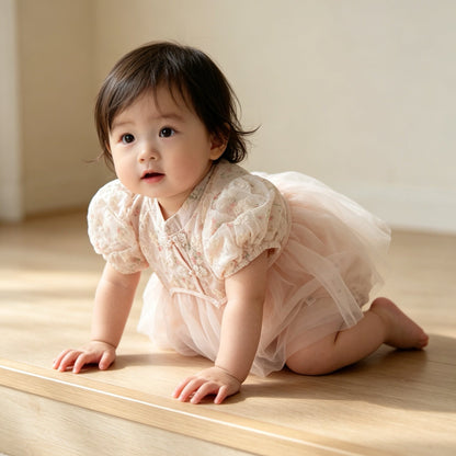 Blush Blossom Romper (Last Size: 90)