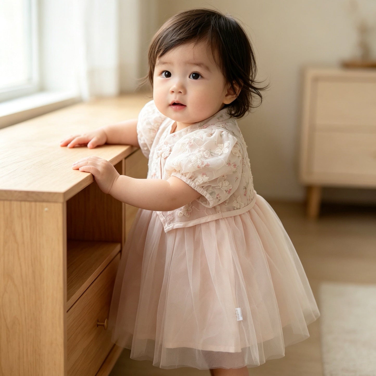 Blush Blossom Dress (Last Size: 90)