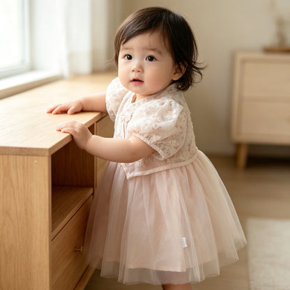 Blush Blossom Dress (Last Size: 90)