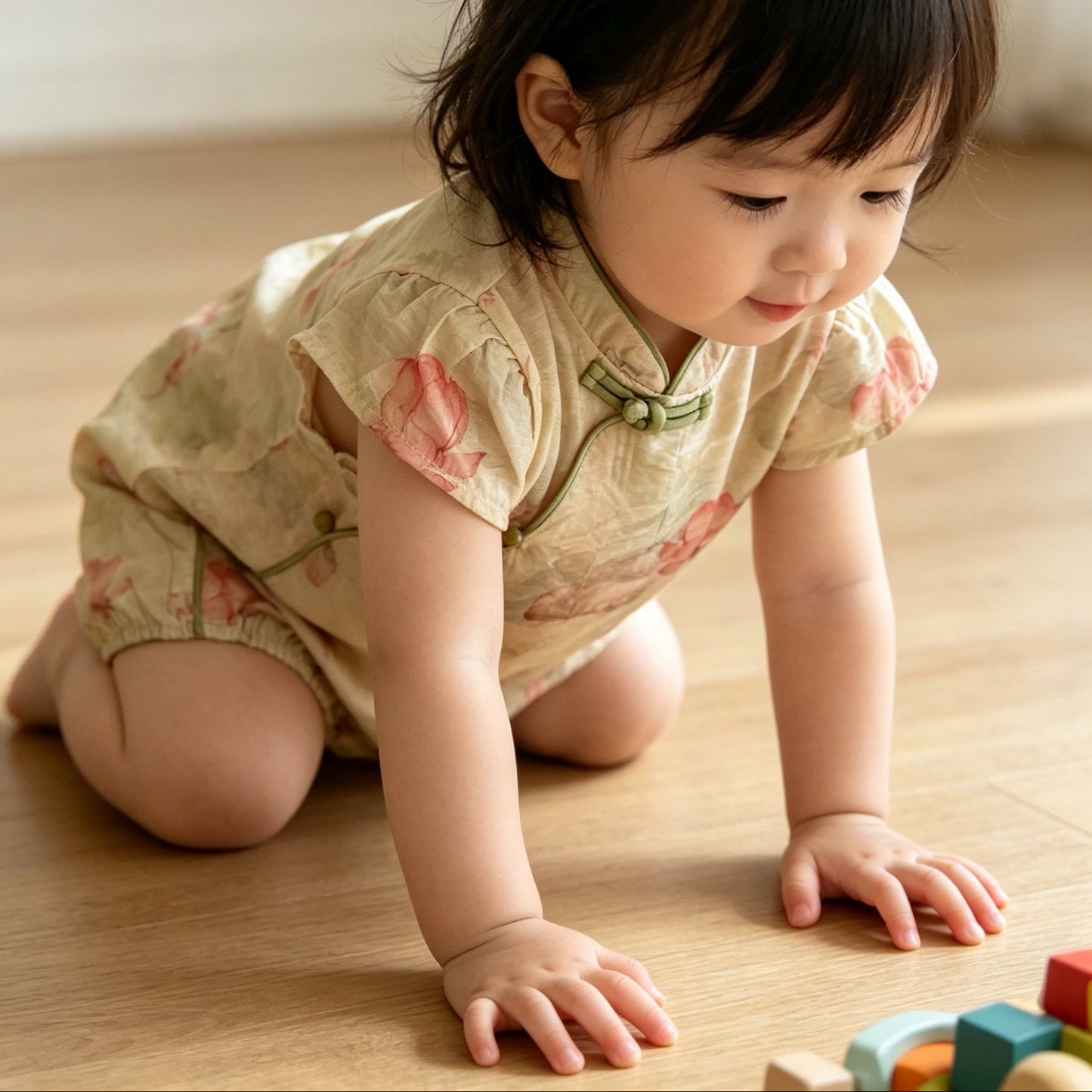 Lotus Bloom Romper (Last Size:80)