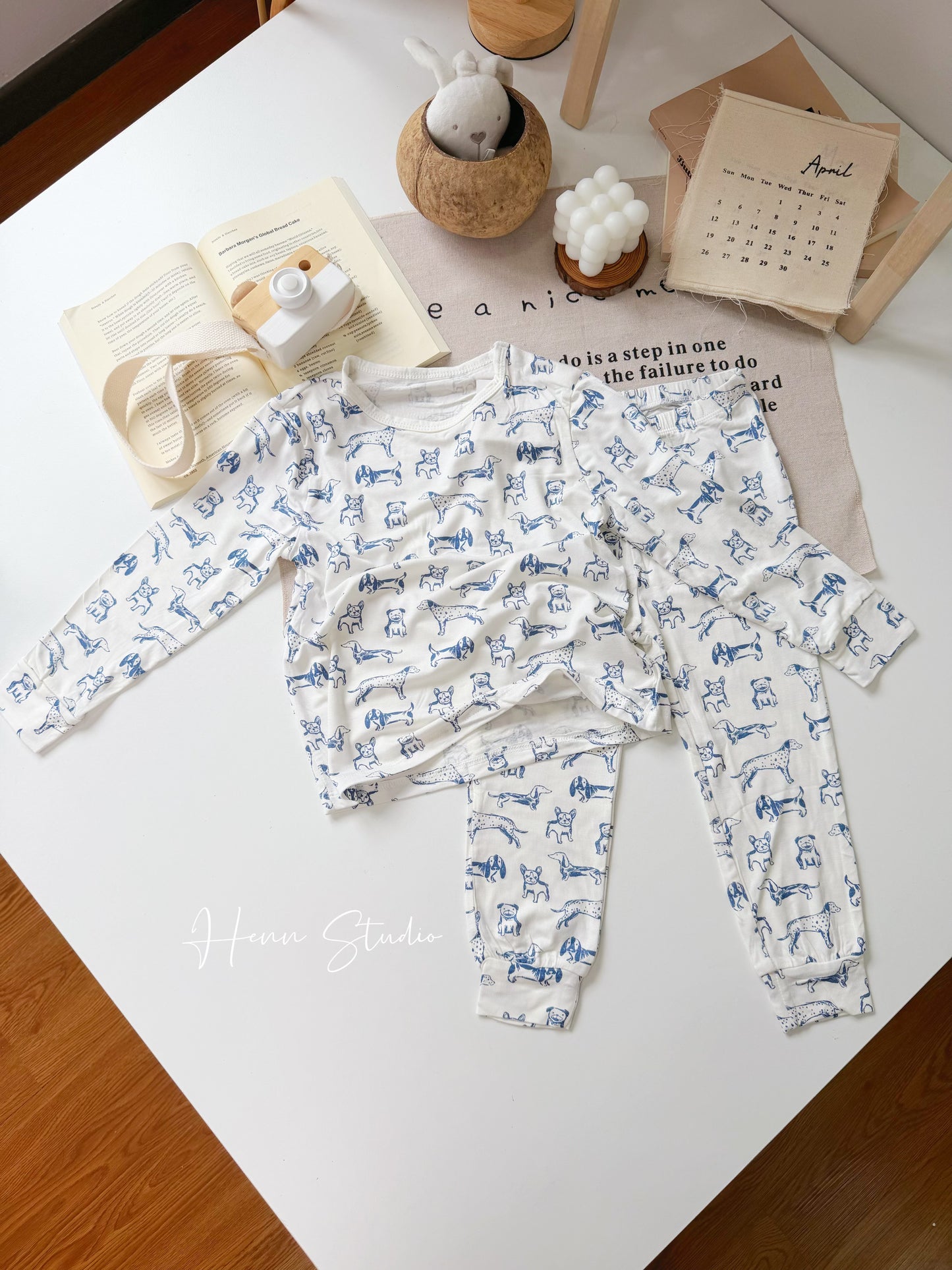 Bamboo Cotton Pyjamas Set
