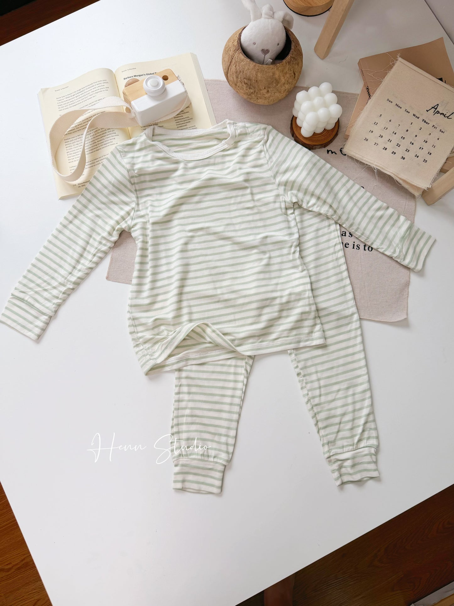 Bamboo Cotton Pyjamas Set