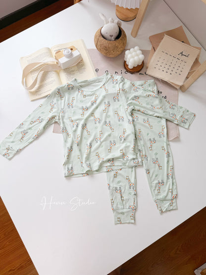 Bamboo Cotton Pyjamas Set