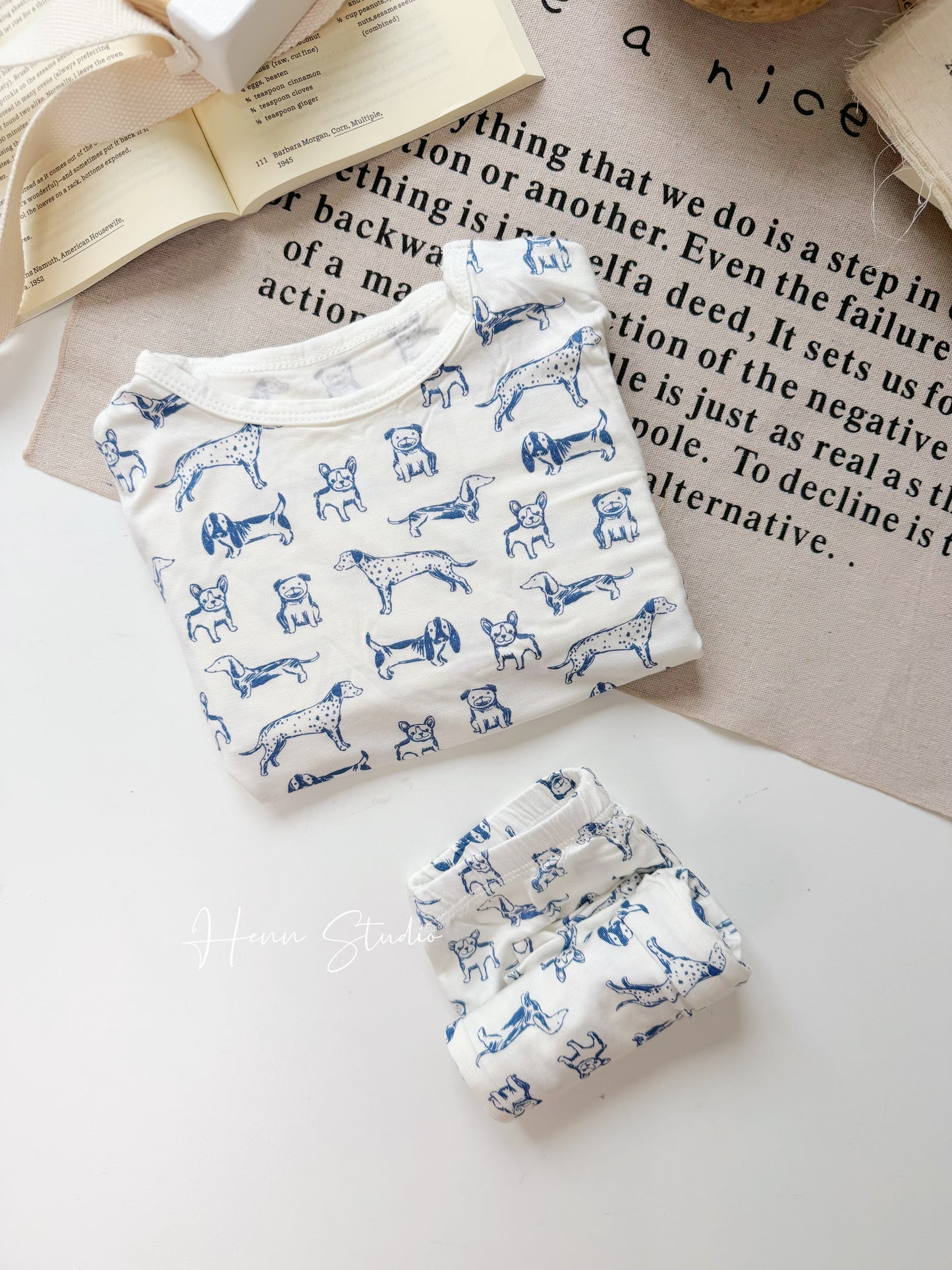 Bamboo Cotton Pyjamas Set