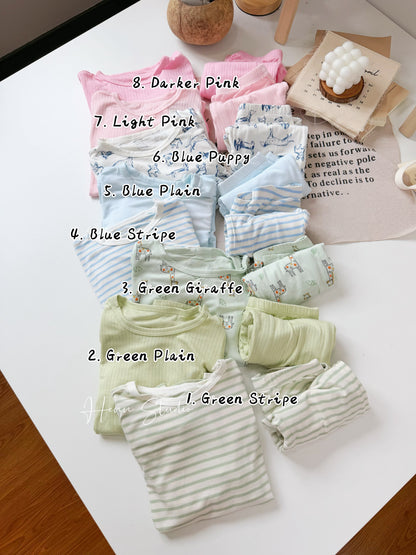 Bamboo Cotton Pyjamas Set