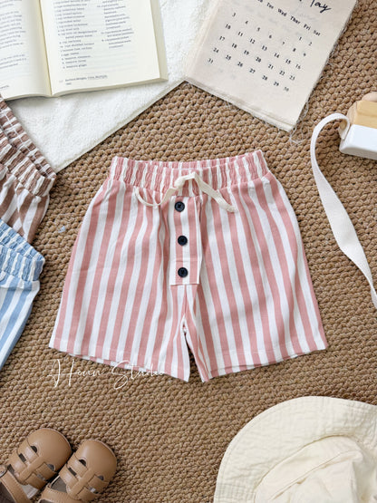 Tencel Modal Striped Shorts