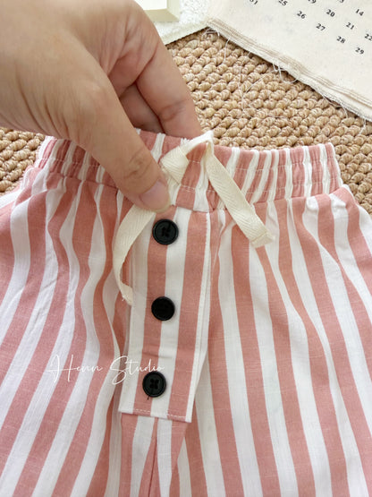 Tencel Modal Striped Shorts