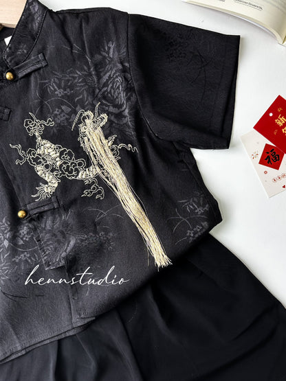 Preorder - Classic Midnight Dragon Tassel 616