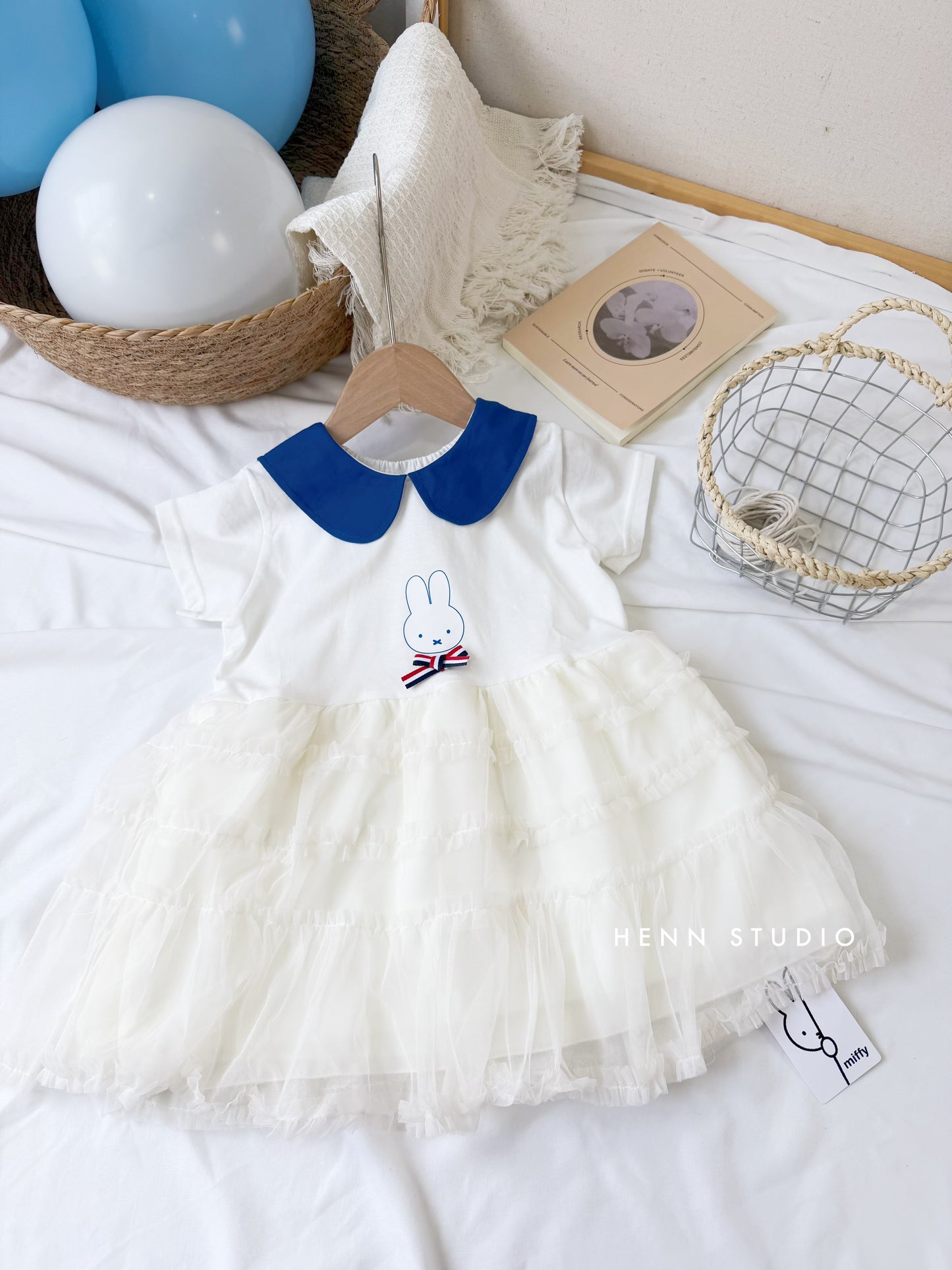 🇯🇵 Miffy Cloud Tulle Dress