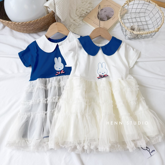 🇯🇵 Miffy Cloud Tulle Dress