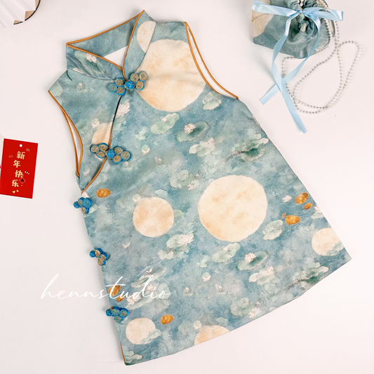 Preorder - Moon Jade Cheongsam 705 (FREE mini bag)