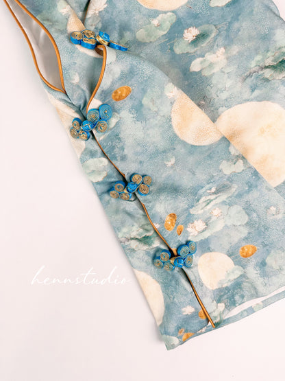 Preorder - Moon Jade Cheongsam 705 (FREE mini bag)