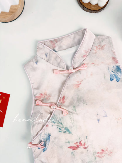 Preorder - Snow Petal Cheongsam 701 (FREE mini bag)