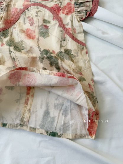 Blush Blossom Flutter Dress (Last Size:80)