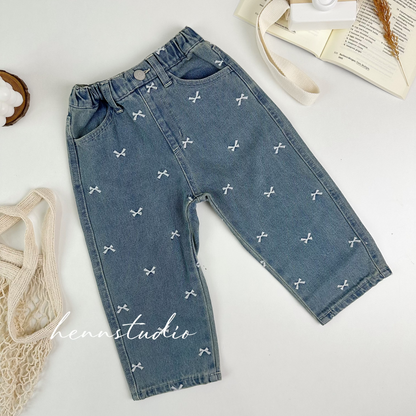 🇯🇵 Branshes stitch Denim Pants