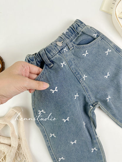 🇯🇵 Branshes stitch Denim Pants