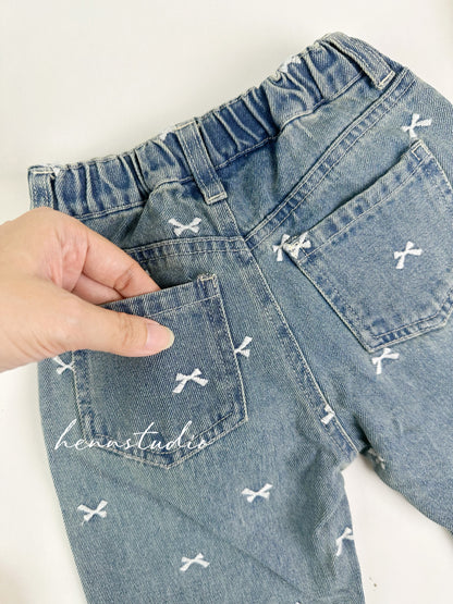 🇯🇵 Branshes stitch Denim Pants