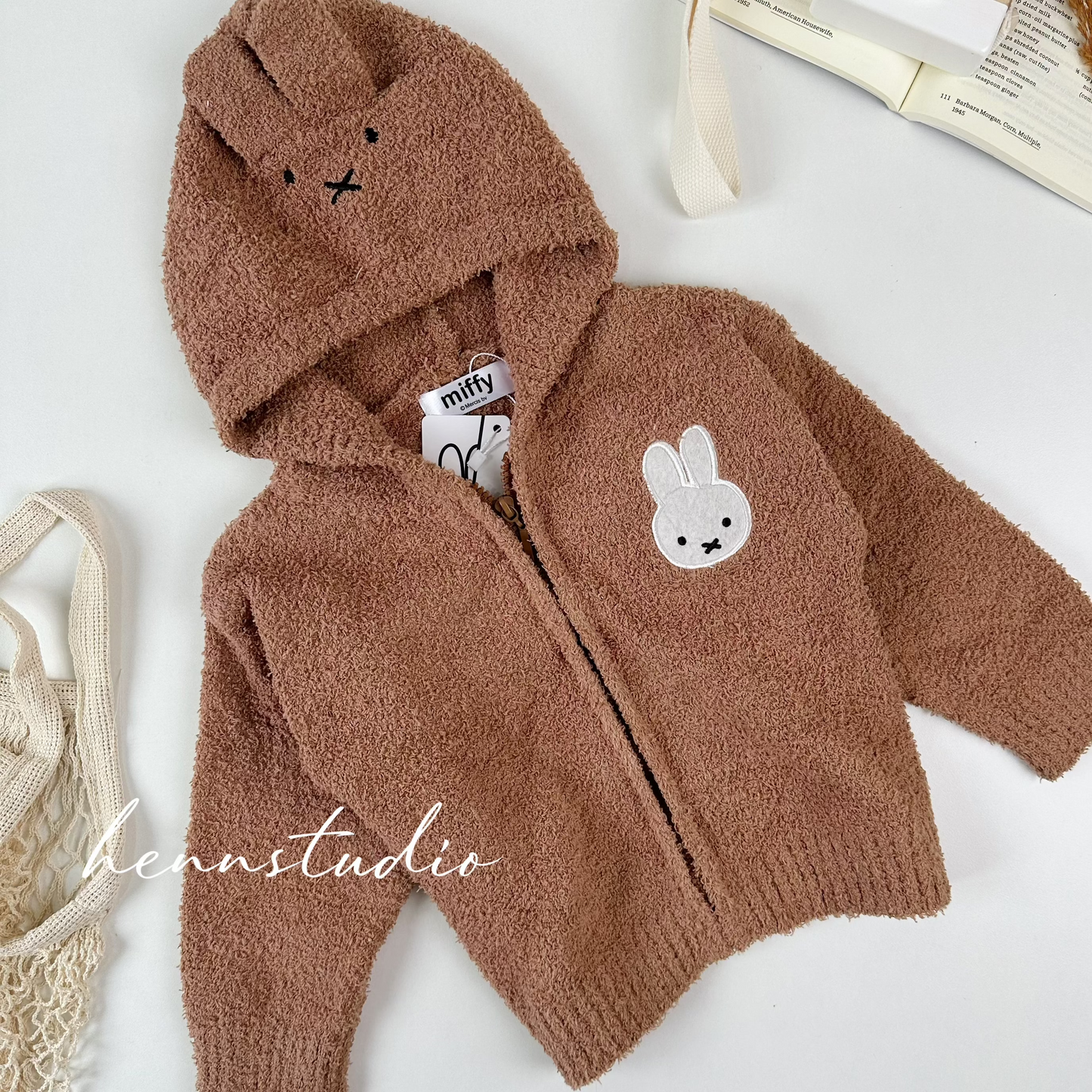 🇯🇵 Miffy Plush Zip Hoodie