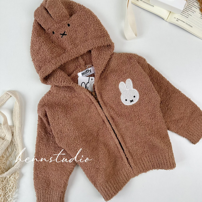 🇯🇵 Miffy Plush Zip Hoodie