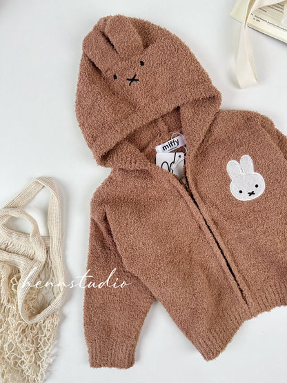 🇯🇵 Miffy Plush Zip Hoodie