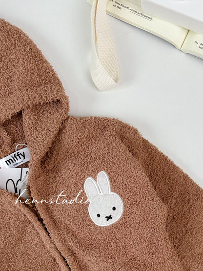 🇯🇵 Miffy Plush Zip Hoodie