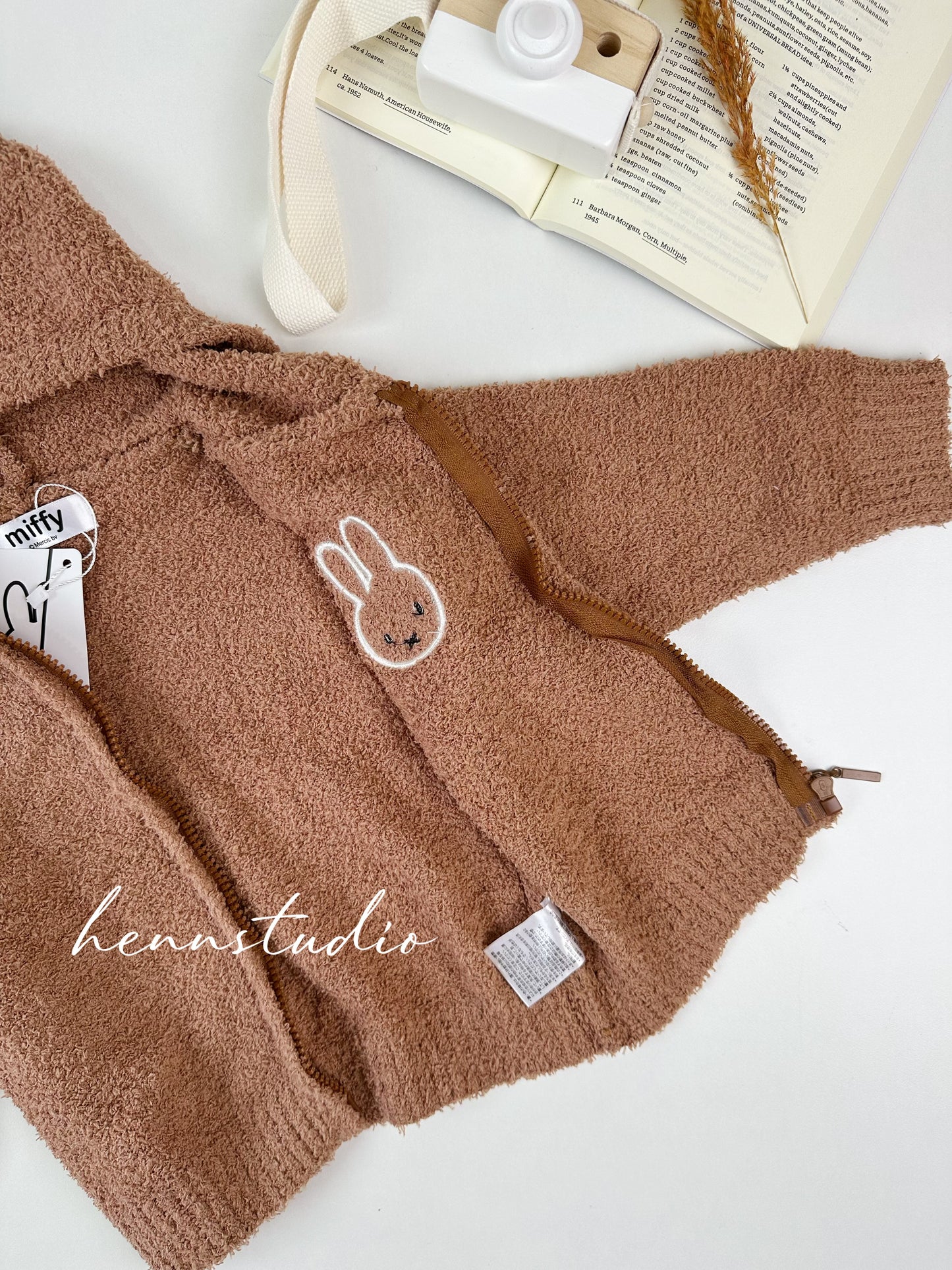 🇯🇵 Miffy Plush Zip Hoodie